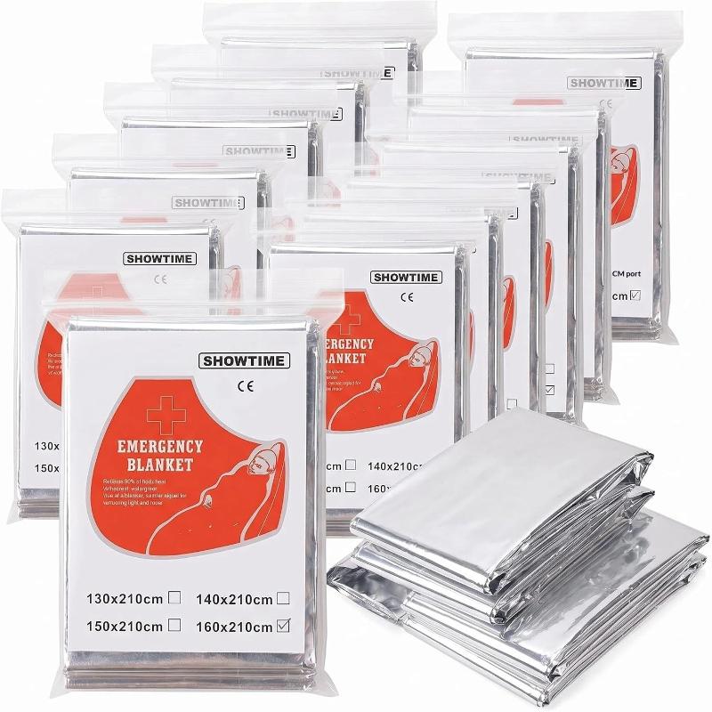 Survival Blanket Reflective - 5 pezzi di coperte termiche riflettenti